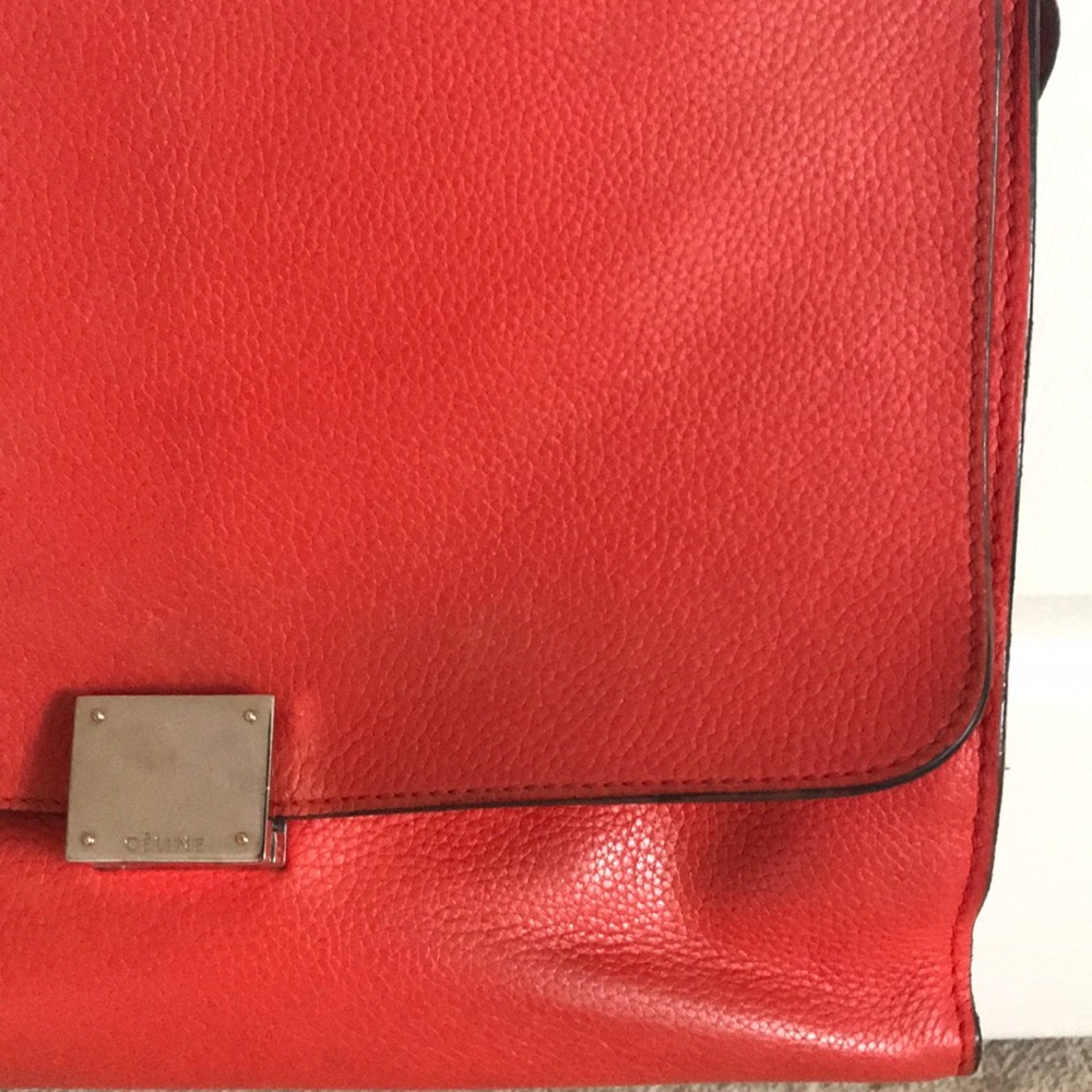 Celine Trapeze Shoulder Bag, Large - Picture 6 of 8